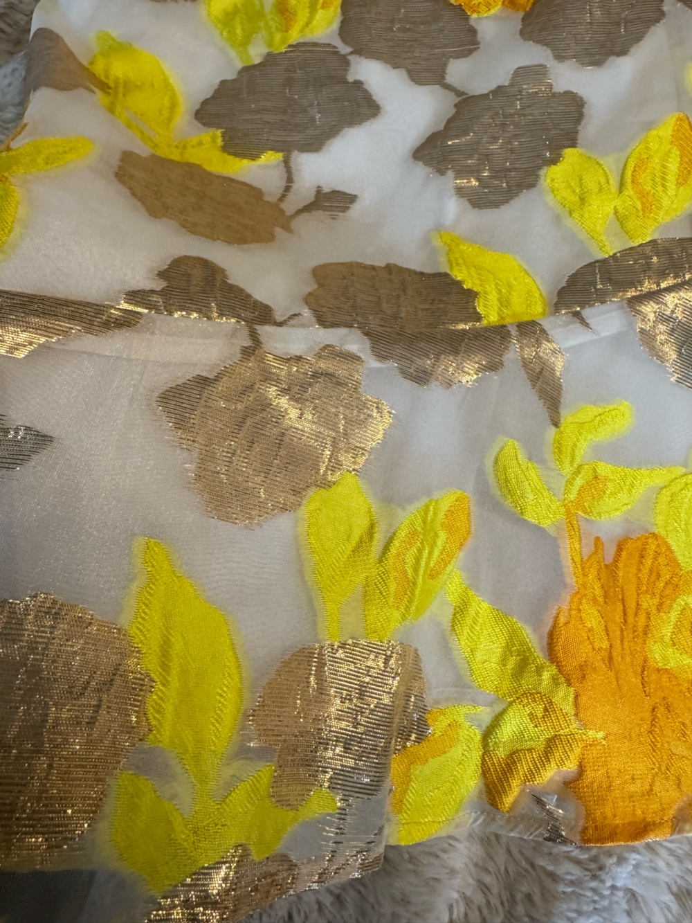 Maeve Anthropologie Flounced Jacquard Mini Skirt 8 - Picture 14 of 14